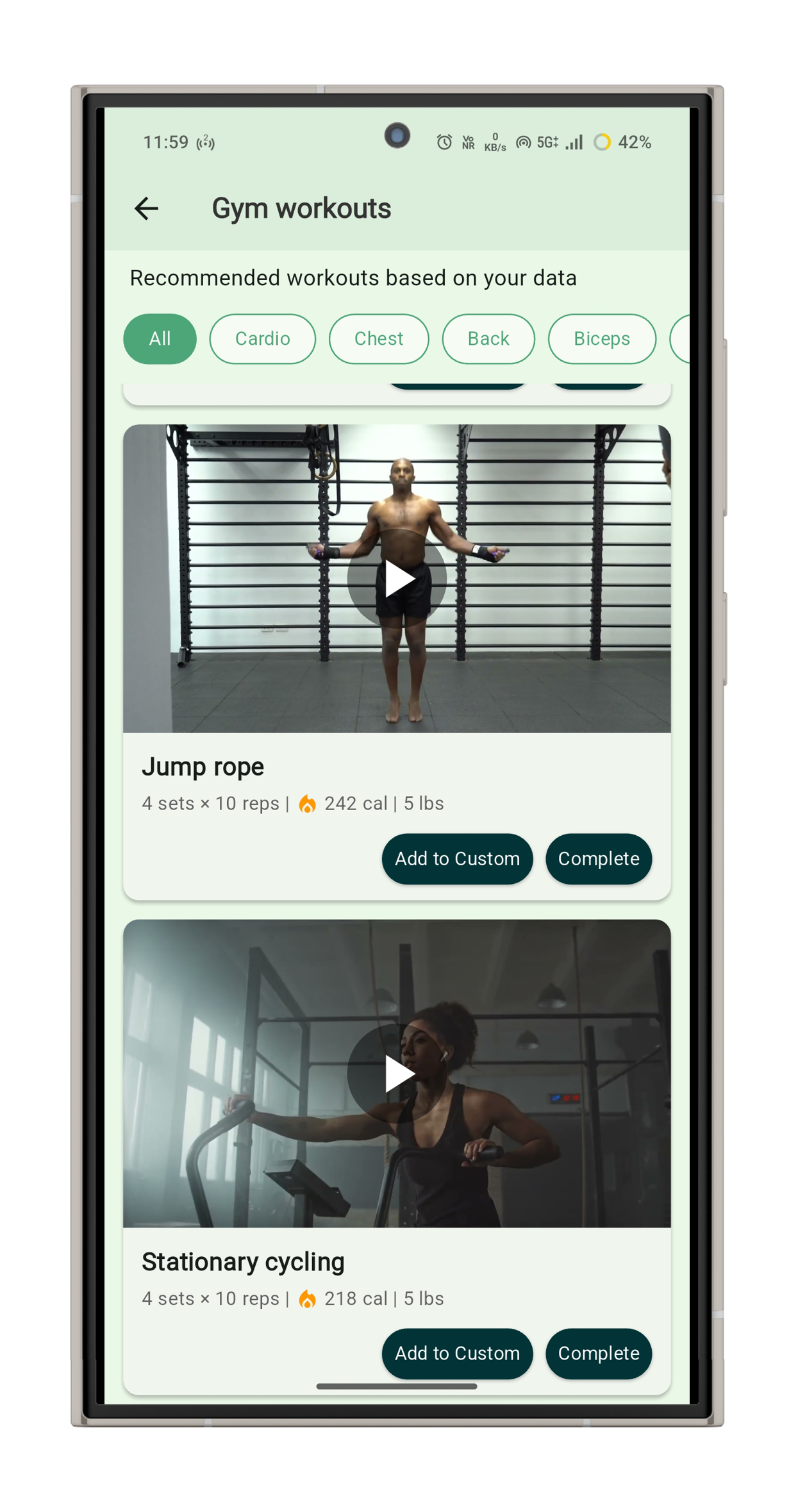 NexuSelf Hydration Tracking Feature